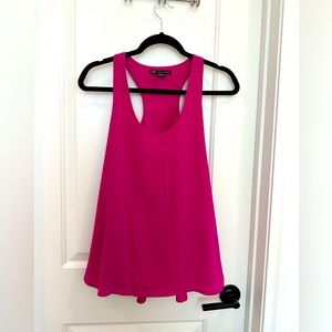 Beautiful fuschia Armani Exchange dressy racer back tank